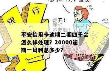 平安银行逾期一周多少钱，平安银行：逾期一周会产生多少费用？