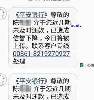 平安银行逾期截图-平安银行逾期多久真的会被起诉吗?