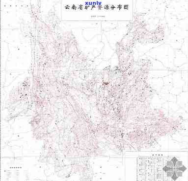 云南玉石矿脉分布图高清详细图谱