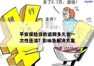 平安保险贷款逾期多久需一次性还清？逾期作用后续哪些情况？