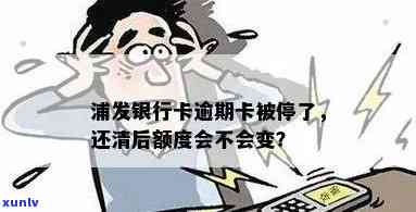 浦发银行卡逾期卡被停，还款后额度会恢复吗？