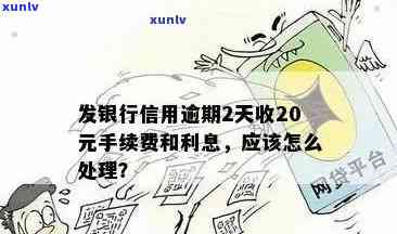 发自信逾期一天-发银行信用逾期2天还款收我20元手续费