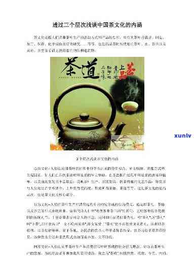 探究中国茶文化的深度与内涵——1500字论文