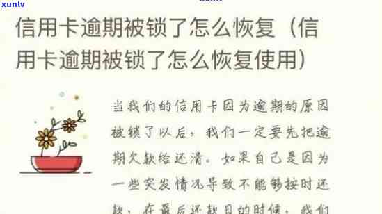 浦发逾期卡被锁了-浦发逾期卡被锁了怎么解锁