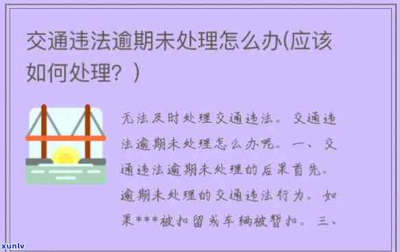 交通违法缴款逾期怎么解决，交通违法罚款逾期未交？这样解决！