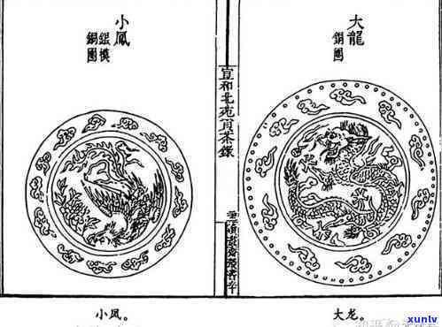 龙团凤饼图案，探秘中国传统茶文化：龙团凤饼图案的起源与寓意