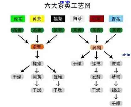 解析各大茶类的发酵程度及表格