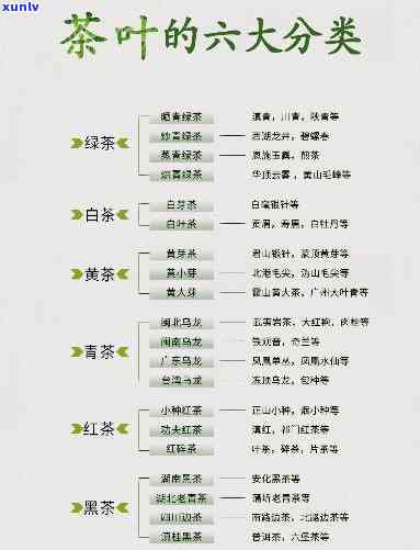 各种茶的分类一览表，全面了解各类茶叶：一份详细的分类一览表