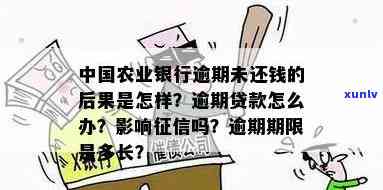 农业银行逾期会怎么样，农业银行下逾期解决方法及作用解析