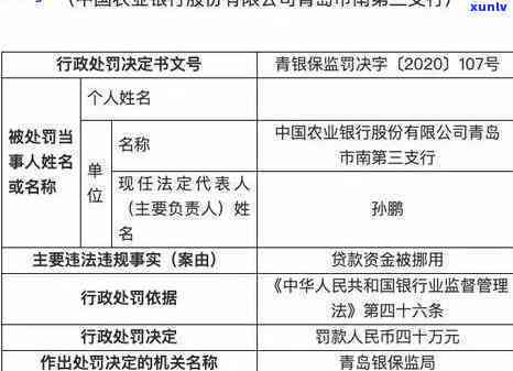 中国农业银行逾期贷款解决方案及政策解读