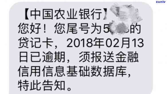 农业银行逾期短信：整理好材料是真的吗？