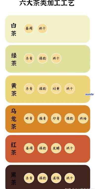 六大茶类按工艺分类是什么，六大茶类：揭秘按工艺分类的奥秘