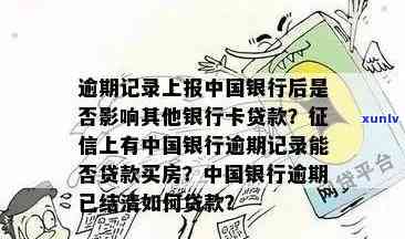 逾期记录上报中国银行后能否再贷款？中国银行逾期会作用其他行吗？已结清但无法贷款购房该咋办？