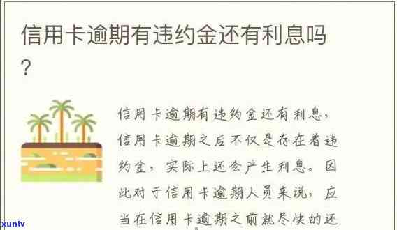 发卡逾期一天扣违约金，能否免除？