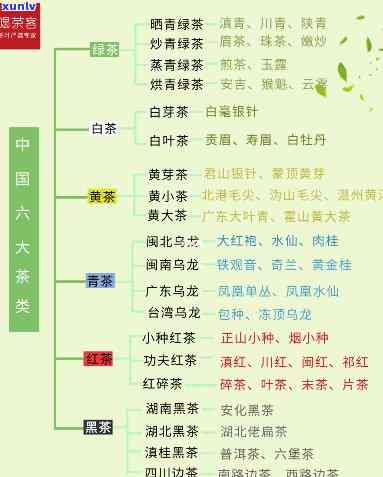 中国六大茶类的划分，探析中国六大茶类的划分及其特点