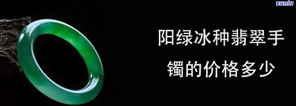 糯冰种带阳绿手镯价格及增值前景全解析