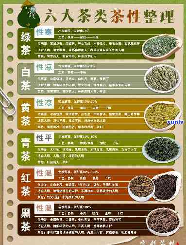 简述六大茶类的茶性特征及区别