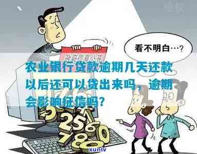 农业银行逾期还款几天会损害吗？