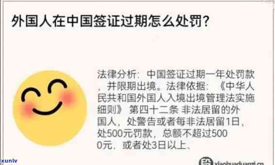 中国逾期出境罚款金额是多少？