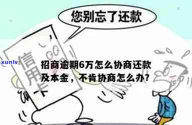 招商逾期怎样协商本金还款？