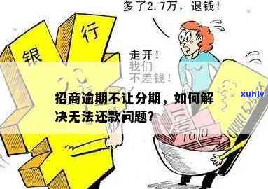 招商逾期无法还款-招商逾期无法还款怎么办