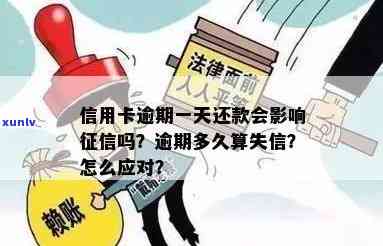 发银行逾期一天还款会作用信用吗？