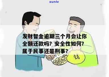 发财智金逾期三个月会全额还款吗？真相调查