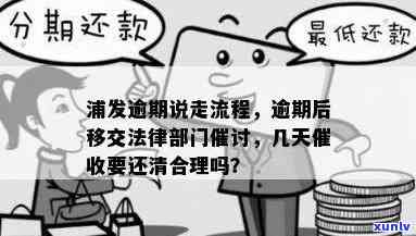 浦发逾期后将逾期情况移交法律部门催讨了怎么办，应对浦发银行逾期：法律部门介入催讨，怎样解决？