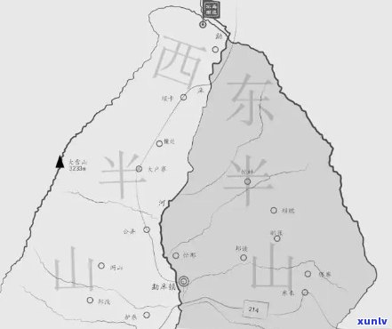 勐库西半山地图全高清版