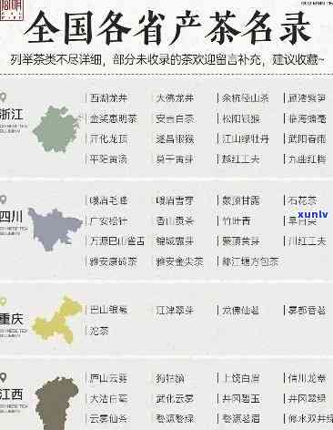 十大名茶及产地名称介绍，探秘中国茶文化：十大名茶及其产地详细介绍