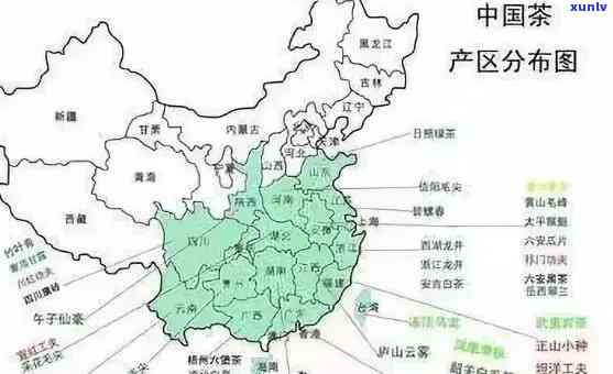 十大名茶产区：排名与地图全解析