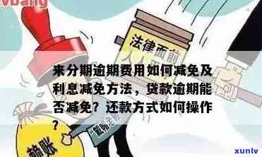 发逾期能否请求减免利息和违约金？真实情况怎样，分期还款能否减免手续费？