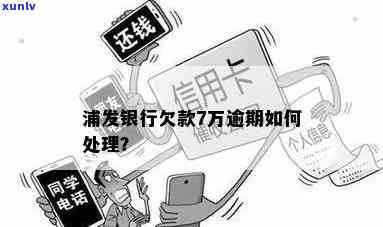 浦发银行逾期七万块钱，逾期还款危机：浦发银行7万元欠款