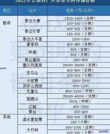 2007年贡眉茶饼价格全览：详细表单及市场行情分析