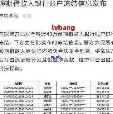 网贷逾期招商冻结-网贷逾期招商冻结多久