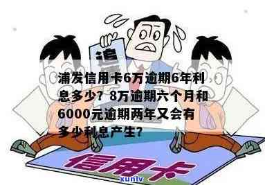 浦发6万逾期利息-浦发6万逾期利息多少