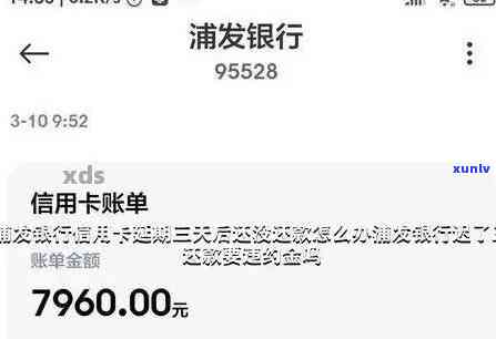 浦发3个账单逾期会有什么结果？详细解决  解析