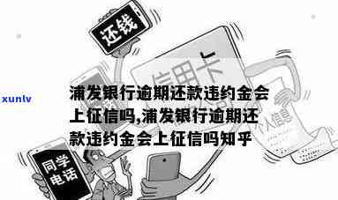 浦发银行逾期费用-浦发银行逾期还款违约金 会上吗