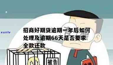 招商好期贷逾期66天请求还全款，是不是只能还全款？