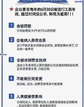 工商年报逾期处罚规定，解读工商年报逾期处罚规定，避免罚款风险