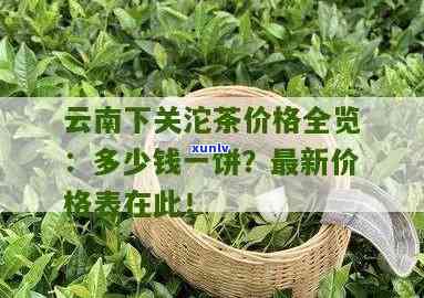 下关沱茶价格表生茶-下关沱茶最新报价