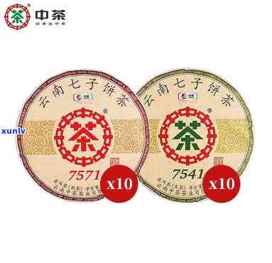 云南省下关茶厂出品2010七子饼中茶沱茶