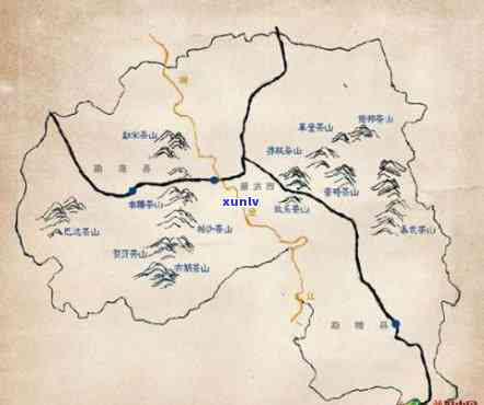 西双版纳新六大茶山-西双版纳新六大茶山地图