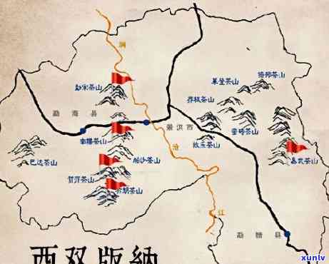 西双版纳新六大茶山-西双版纳新六大茶山地图