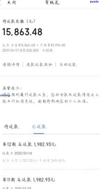 有钱花逾期立案标准：详细解读及金额围