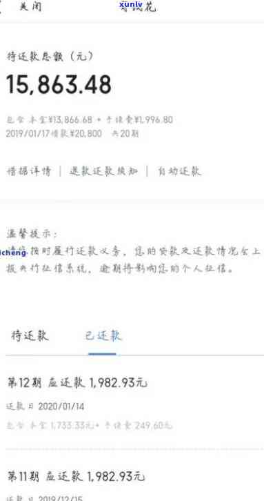 有钱花逾期立案标准：详细解读及金额围