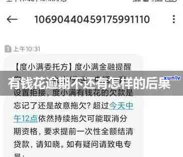 度小满有钱花逾期会起诉吗，度小满有钱花：逾期未还款是不是会被起诉？