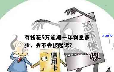 有钱花逾期五万会被起诉吗？探讨法律责任与结果