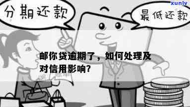 中邮钱包邮你贷逾期三天：会作用吗？