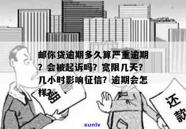 邮你贷严重逾期结果-邮你贷逾期会怎么样